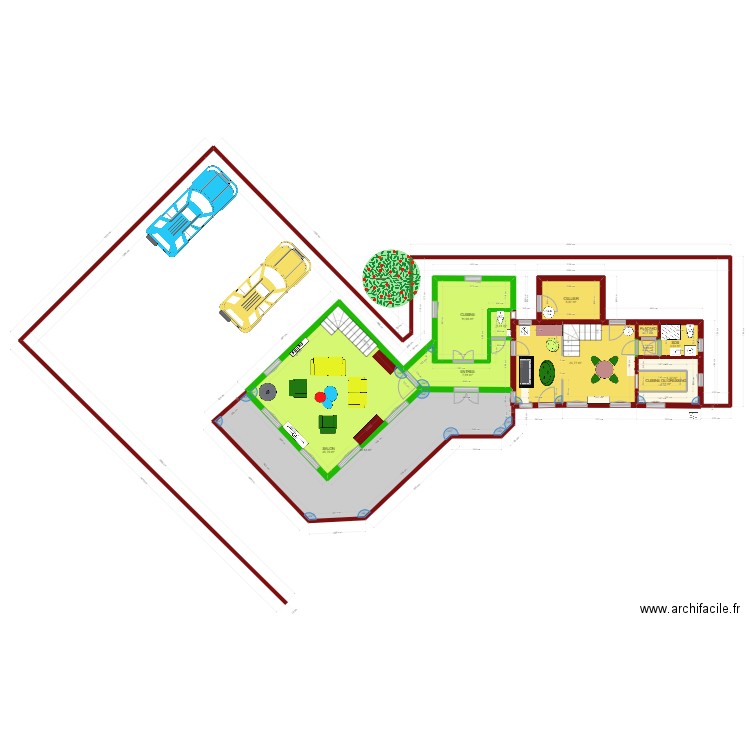 PC EXTENSION  4 58m2. Plan de 0 pièce et 0 m2