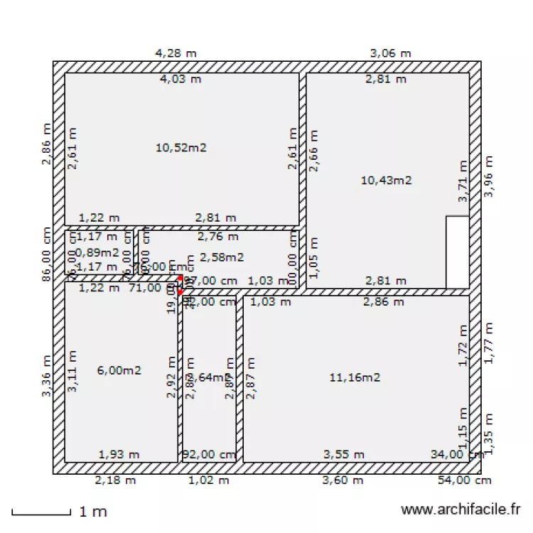 1ER ETAGE RIS. Plan de 1ER ETAGE RIS. Plan de