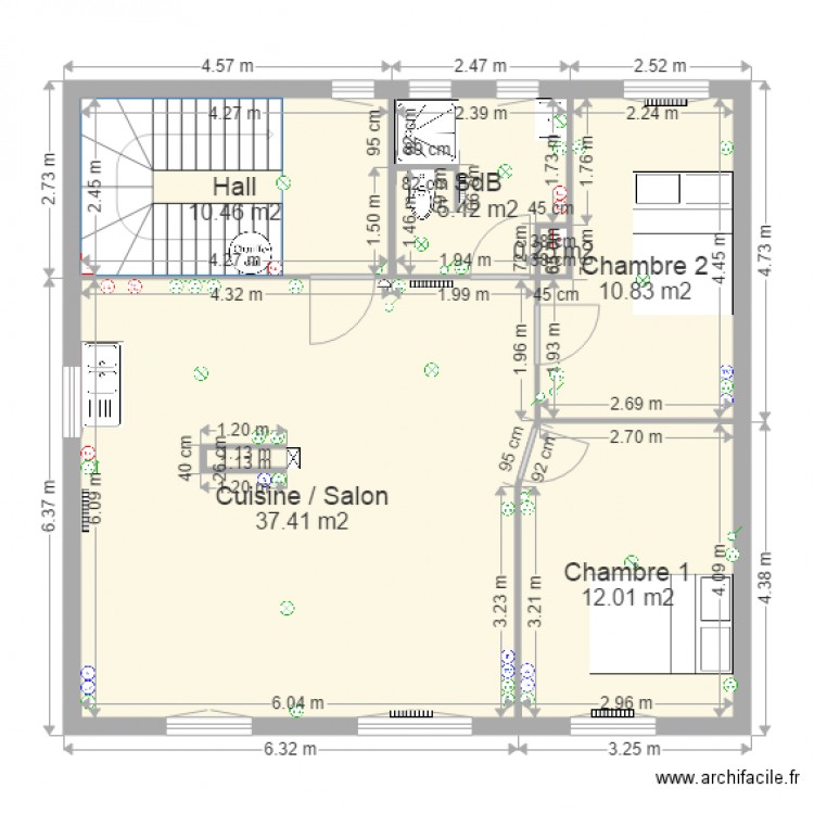Apt T4 Backup New. Plan de 0 pièce et 0 m2