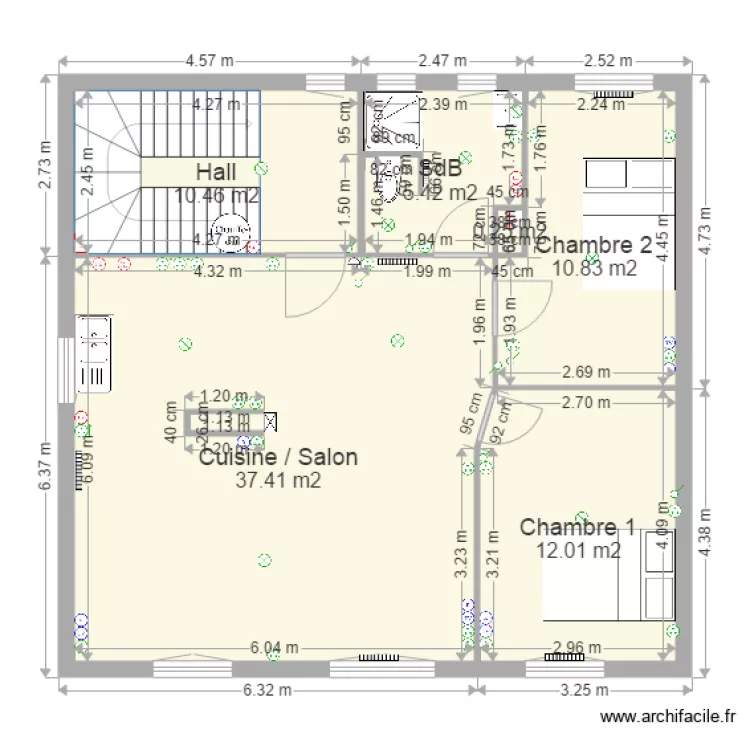 Apt T4 Backup New. Plan de 