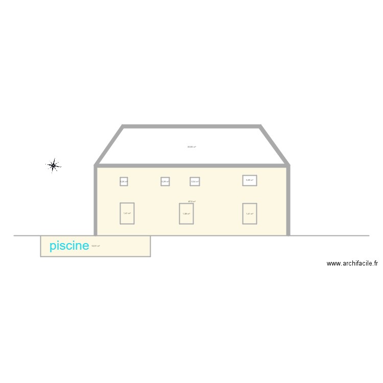 piscine2. Plan de 0 pièce et 0 m2