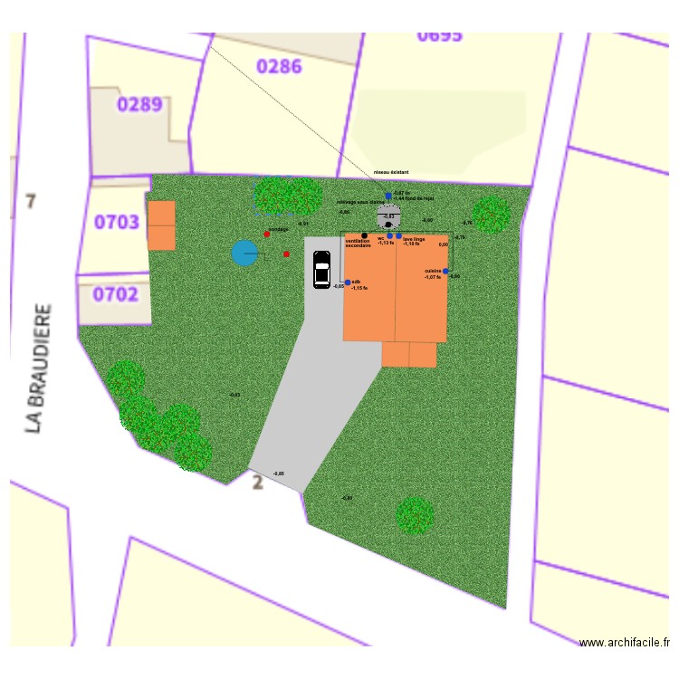 debarre filtre. Plan de 0 pièce et 0 m2