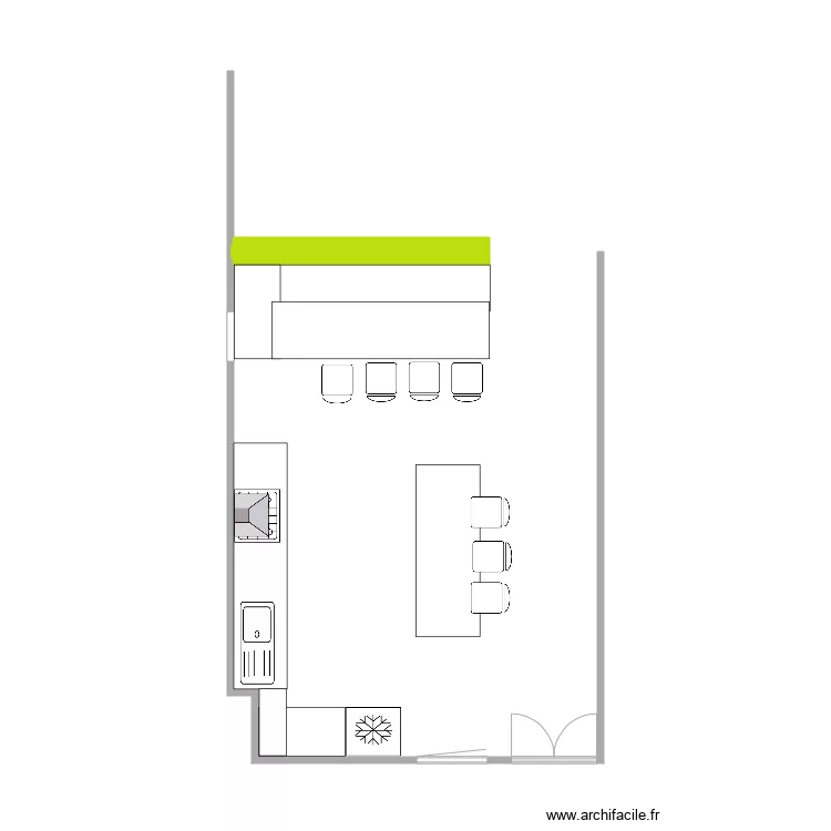 COCINA COMEDOR. Plan de COCINA COMEDOR. Plan de