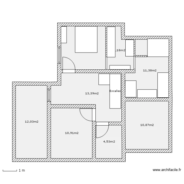 Premier. Plan de 