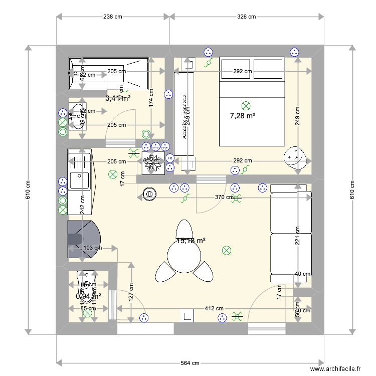 Dépendance 2. Plan de 0 pièce et 0 m2