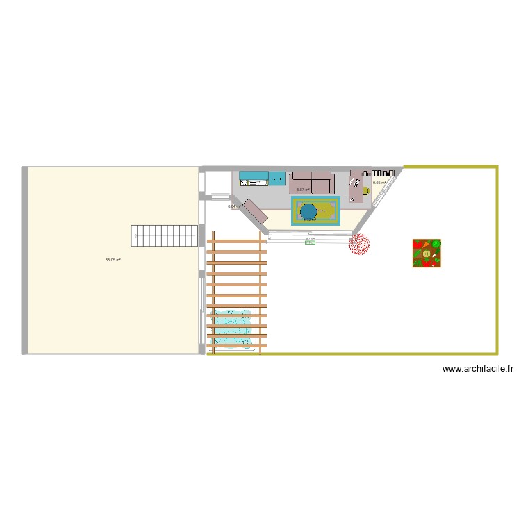 EXTENSION 3334. Plan de 0 pièce et 0 m2