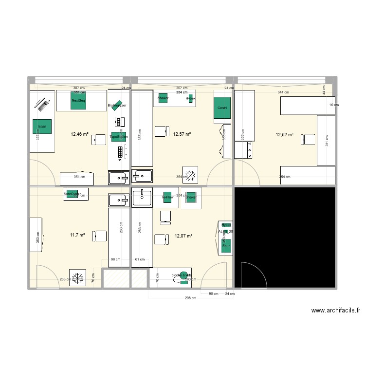Plateforme mobilier. Plan de 0 pièce et 0 m2