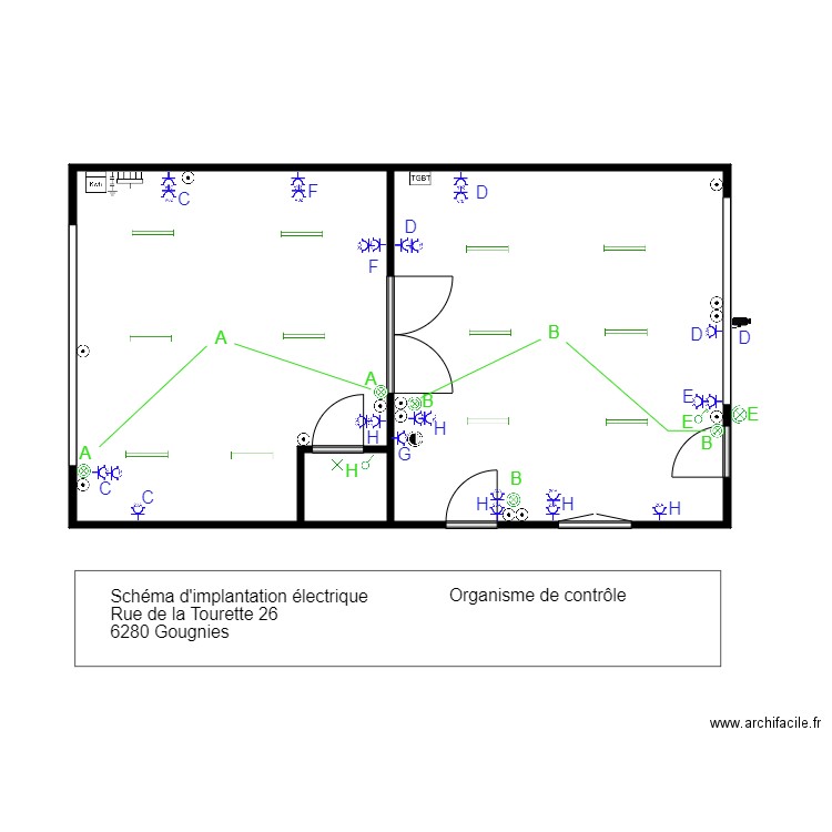 Grarage + Atelier. Plan de 0 pièce et 0 m2