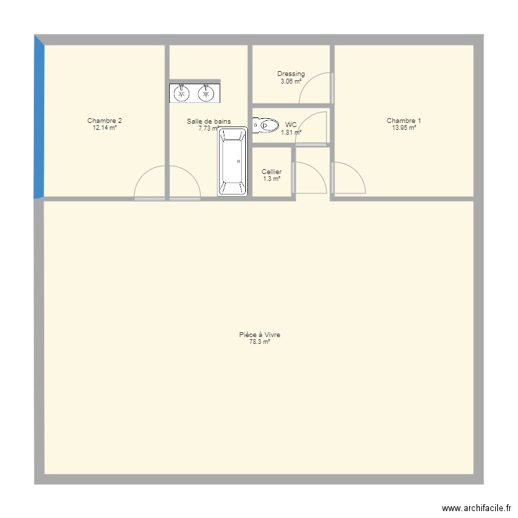 hangar loft. Plan de 0 pièce et 0 m2