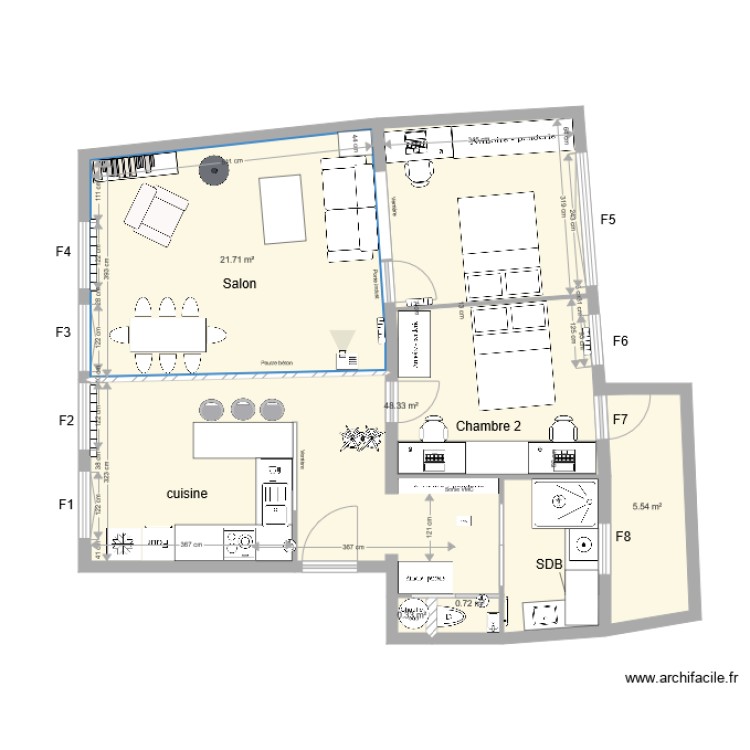 Nantes VMC. Plan de 0 pièce et 0 m2