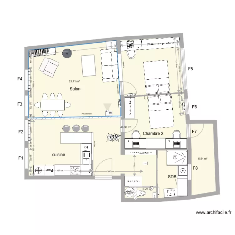 Nantes VMC. Plan de 