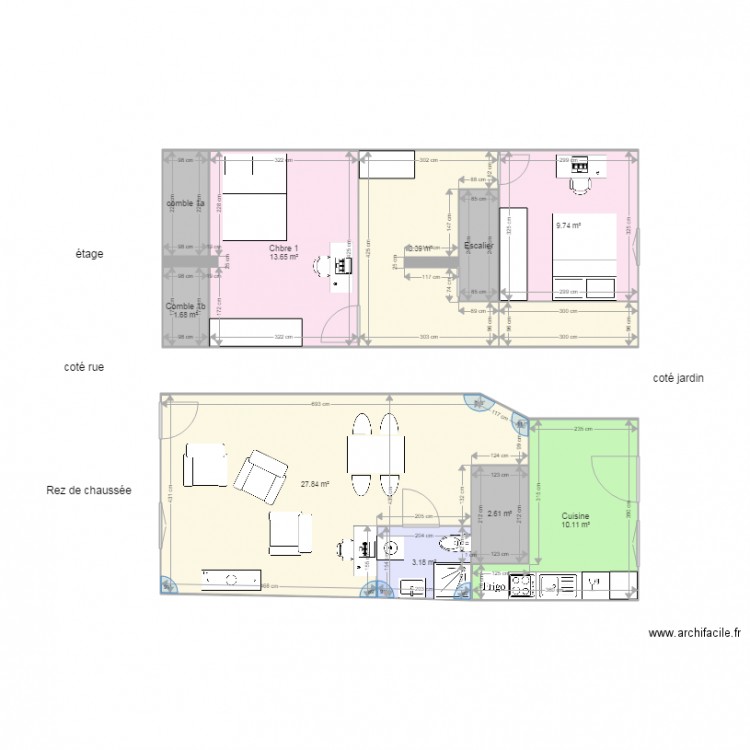 Maison 2. Plan de 0 pièce et 0 m2