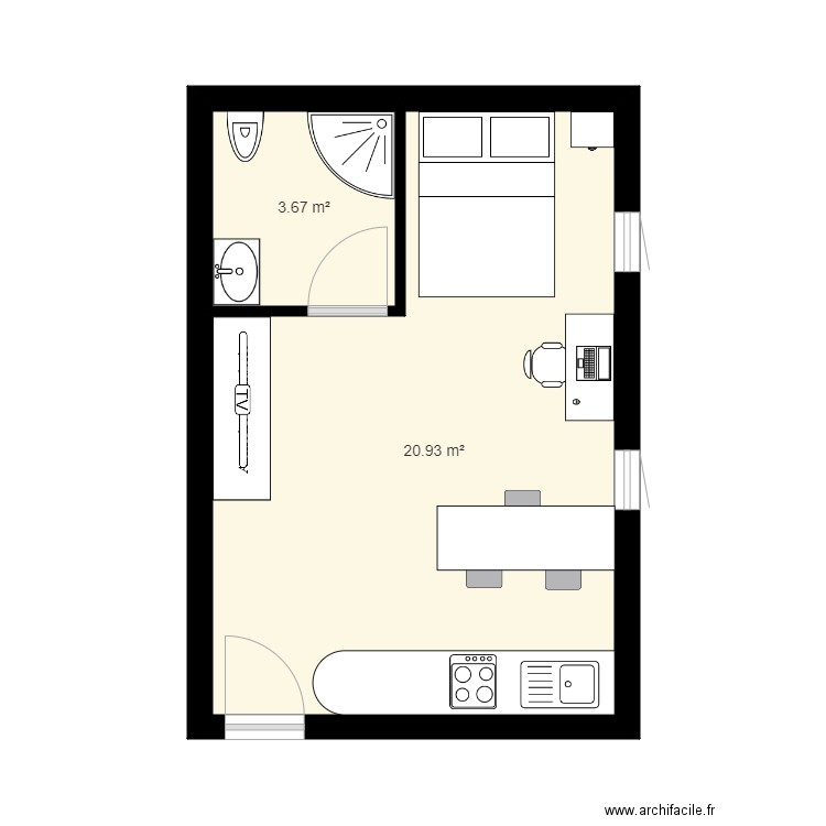 dulat. Plan de 0 pièce et 0 m2