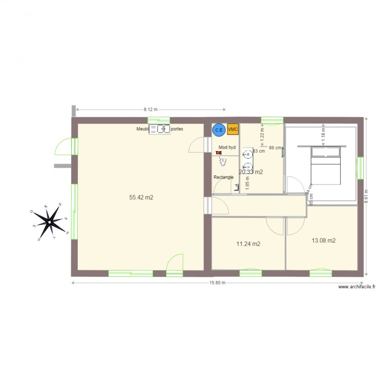 Plan Gouzilh 27. Plan de 0 pièce et 0 m2