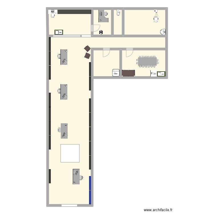 Afflelou. Plan de 0 pièce et 0 m2