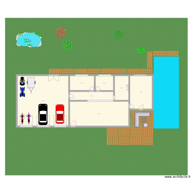 Maison. Plan de 0 pièce et 0 m2