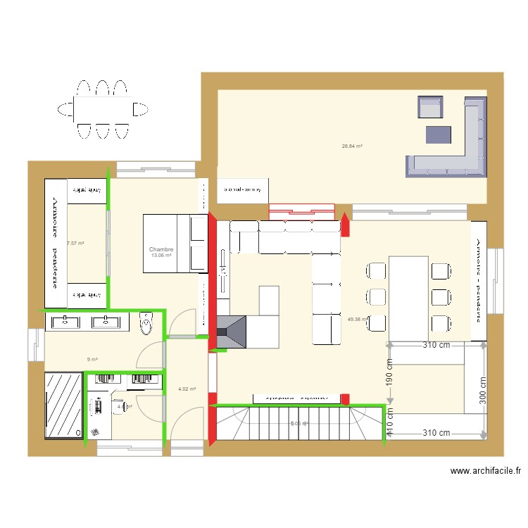 MA14. Plan de 0 pièce et 0 m2