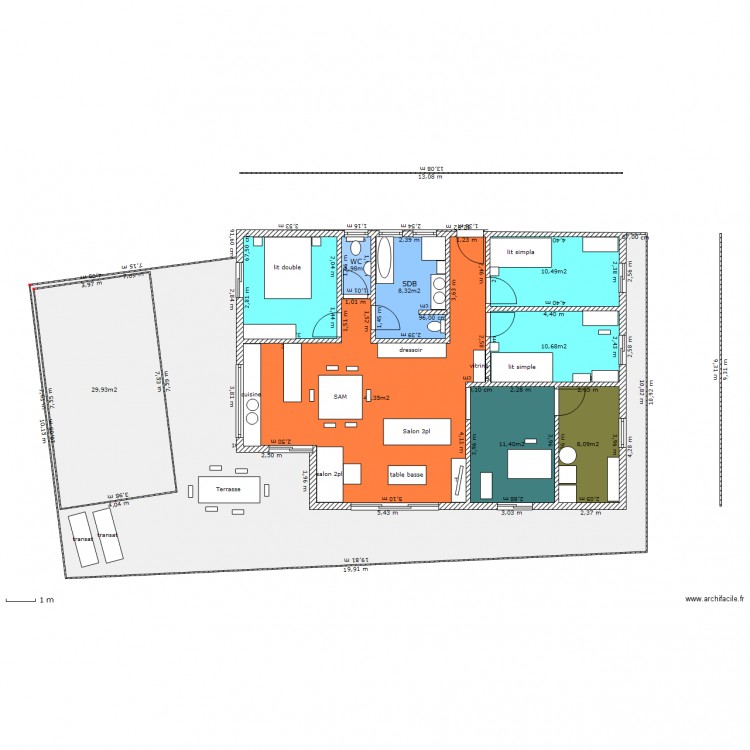 Taglio Rosso4. Plan de 0 pièce et 0 m2