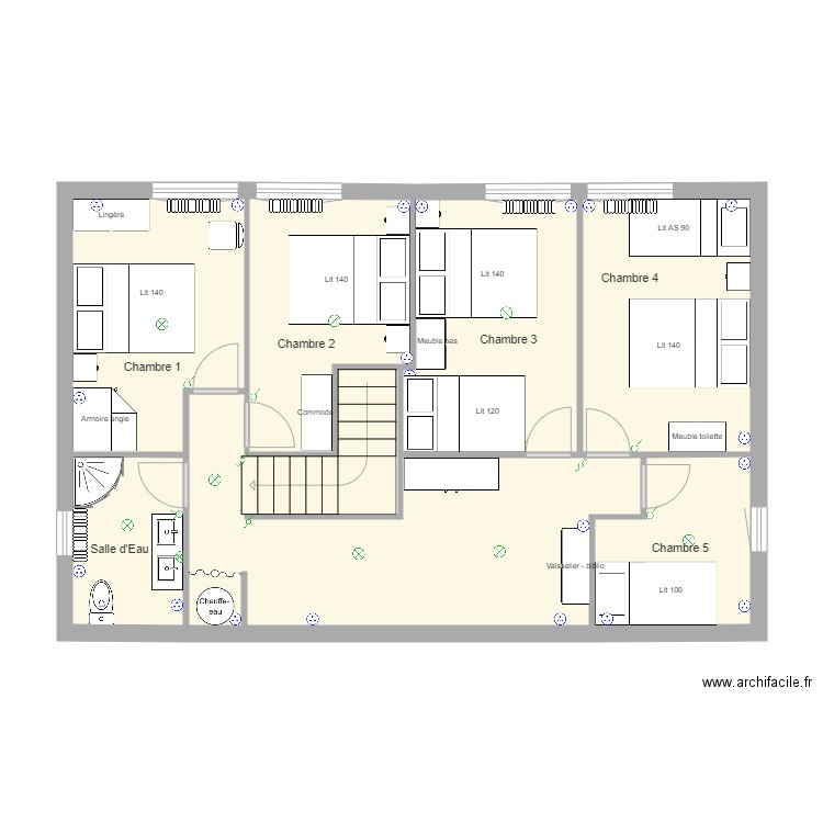 Gouy Etage 3. Plan de 0 pièce et 0 m2