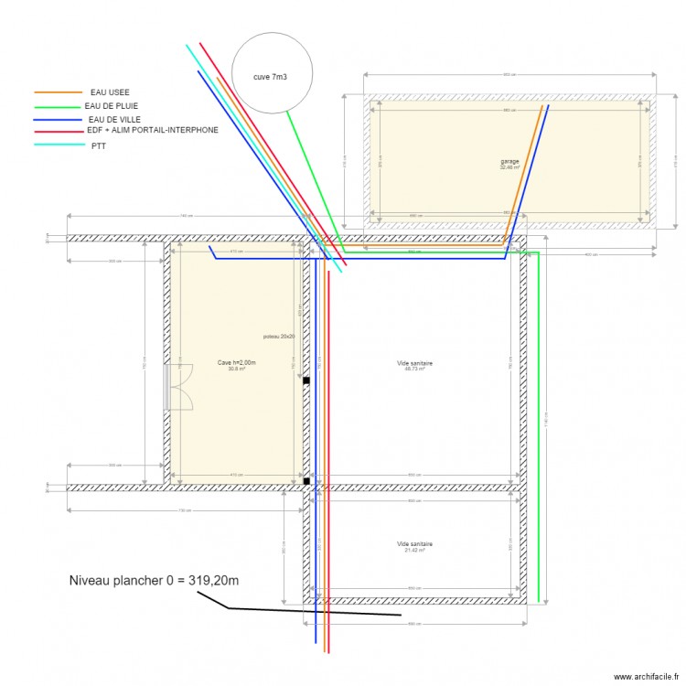 Pelletréseaux. Plan de 0 pièce et 0 m2