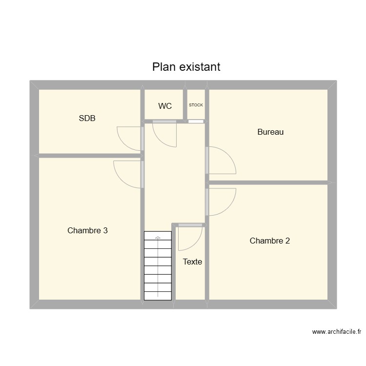 ST GERMAIN 2. Plan de 8 pièces et 50 m2