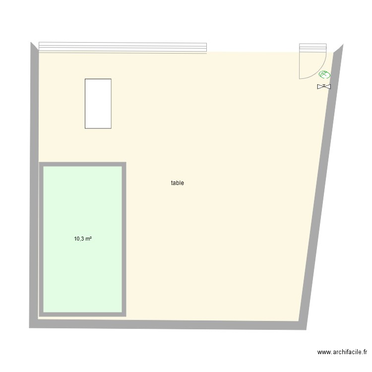 Promenade verte. Plan de 0 pièce et 0 m2