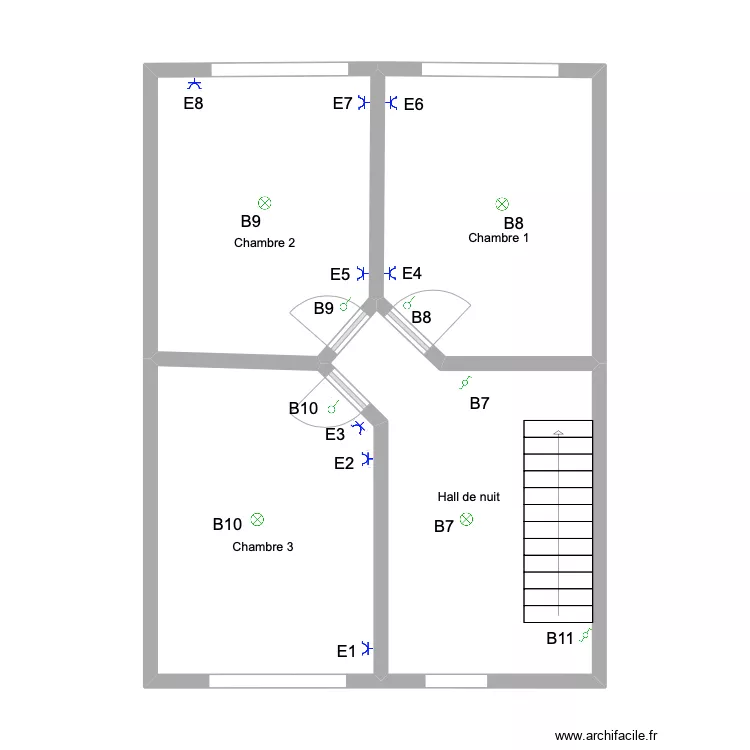 Haute Foriere 1er. Plan de Haute Foriere 1er. Plan de