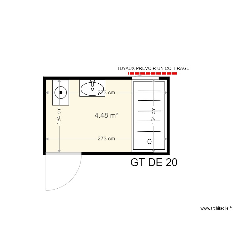 BARON J CLAUDE . Plan de 0 pièce et 0 m2