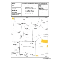 Plan cadastre Terrain Mimi et Paton