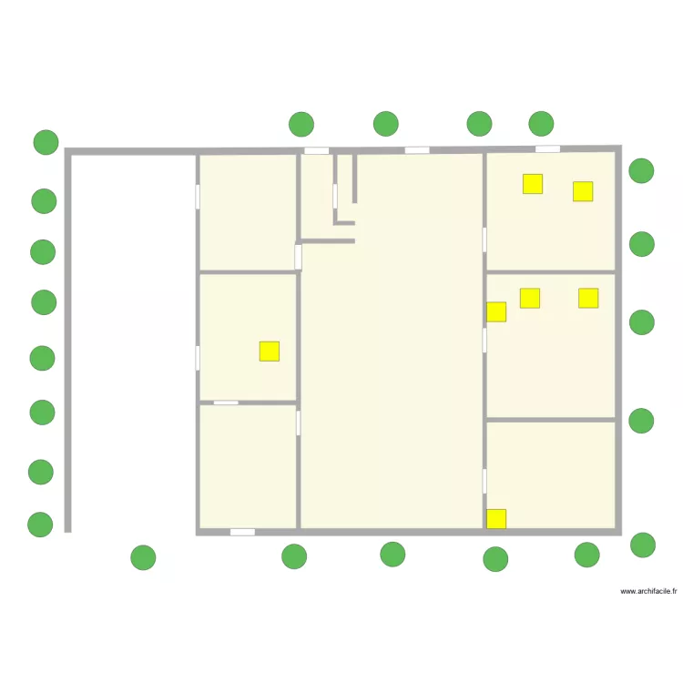 DELACOMBE 3. Plan de 