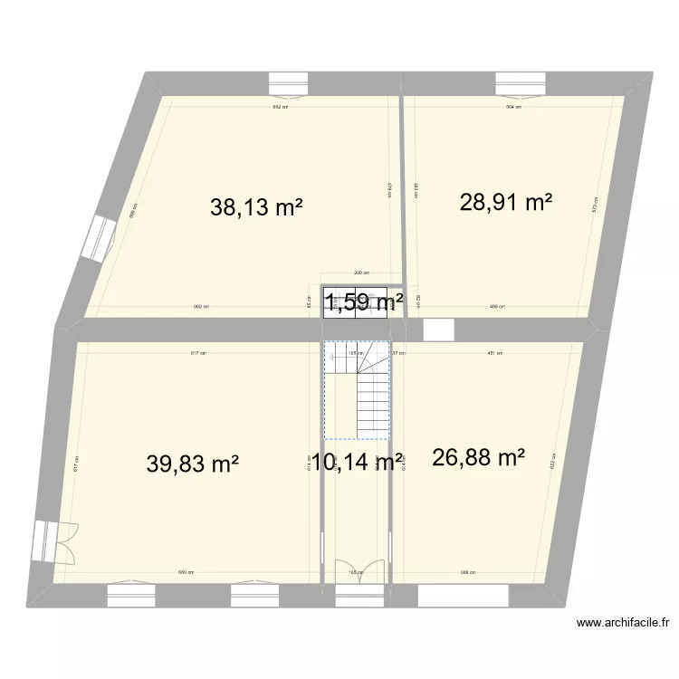 Montfort sur Meu. Plan de 