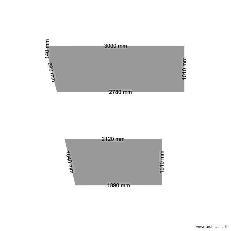 BANQUETTES SALLE TV. Plan de 0 pièce et 0 m2