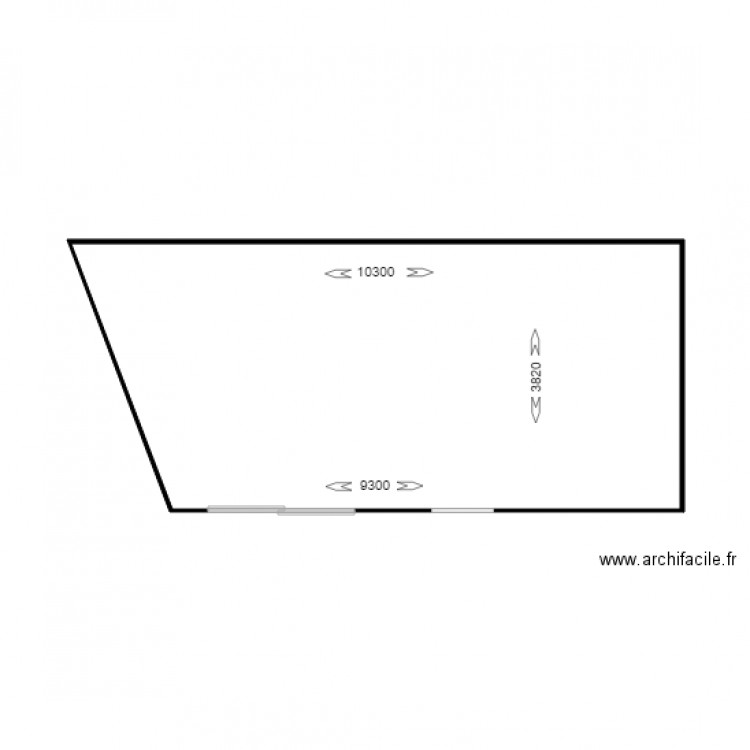 cotes intér net. Plan de 0 pièce et 0 m2