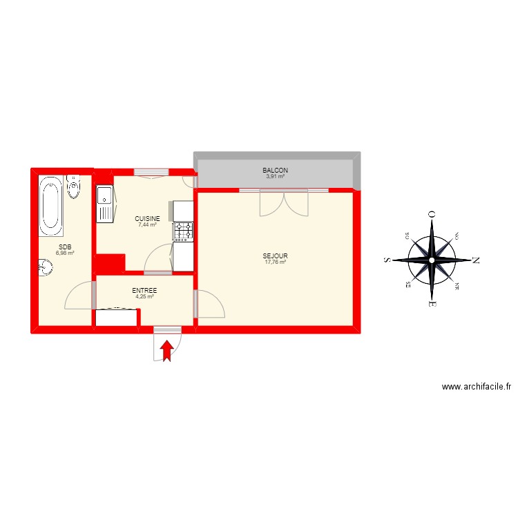 BI12285. Plan de 0 pièce et 0 m2