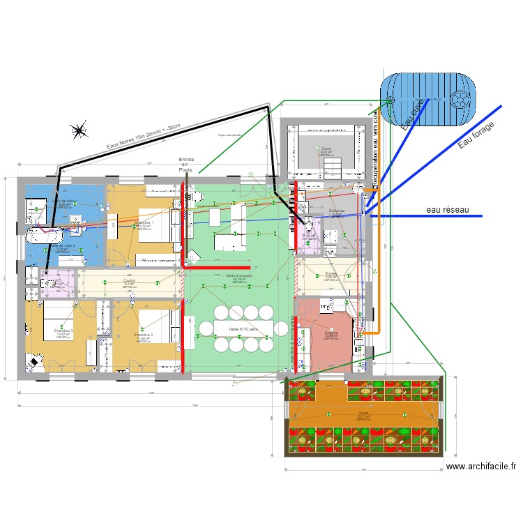 Maison v3. Plan de 0 pièce et 0 m2
