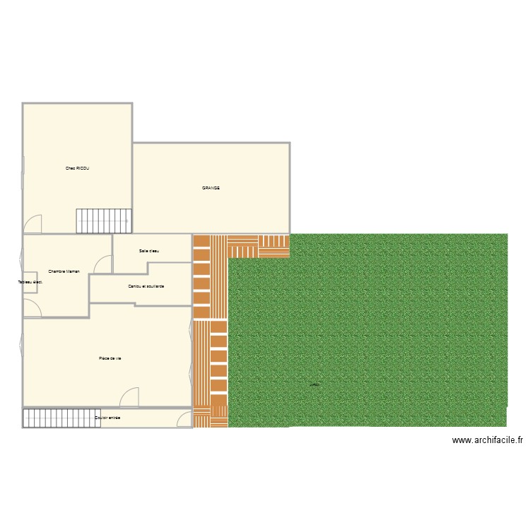 PLAN MAISON. Plan de 0 pièce et 0 m2