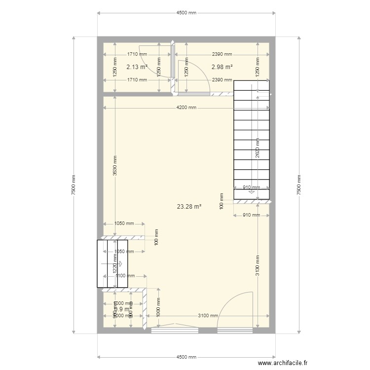 plan cuisisne audrey fevrier 2020. Plan de 0 pièce et 0 m2