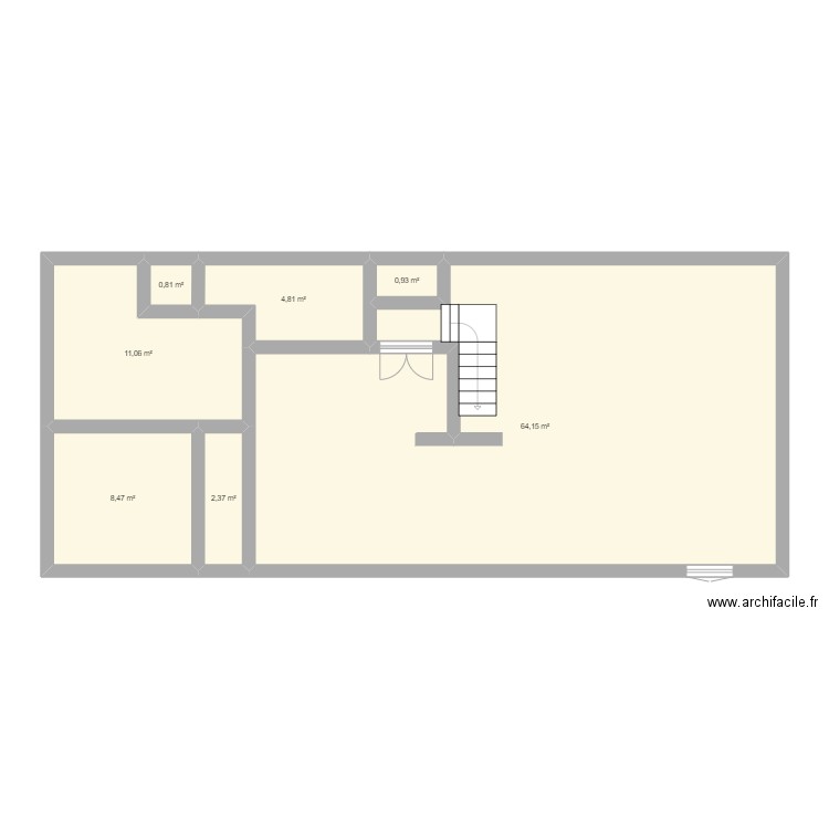 Maison perreux AV. Plan de 7 pièces et 93 m2