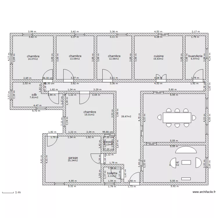 maison nous deux. Plan de 