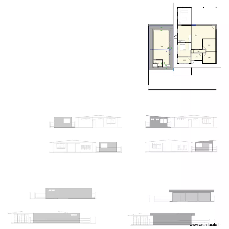 RENOVATION. Plan de 