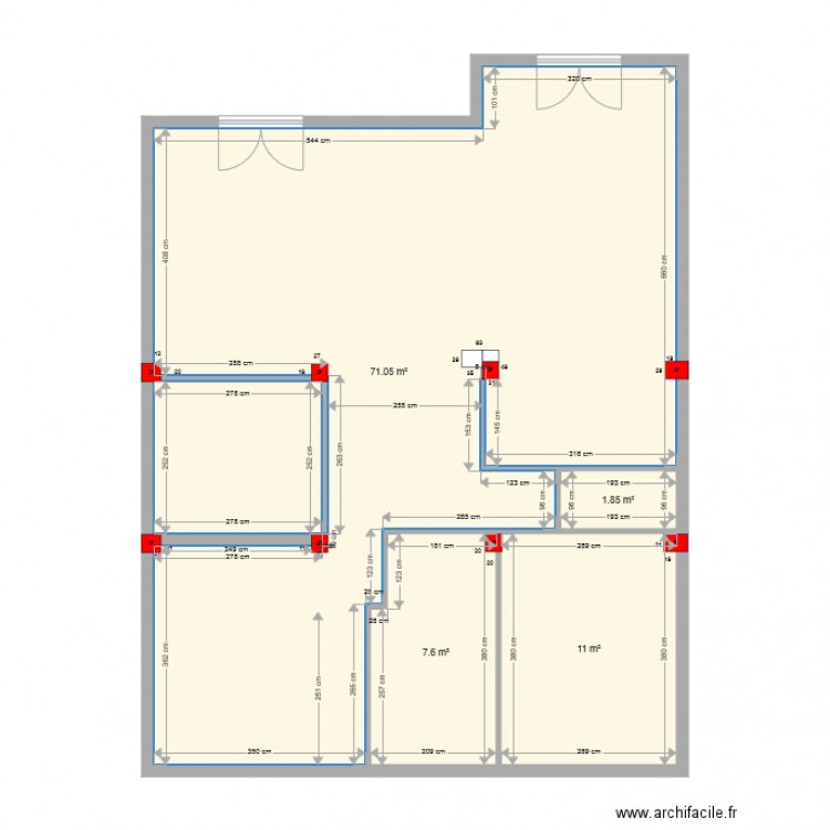 SCI KYRIELLE LUNDI1. Plan de 0 pièce et 0 m2