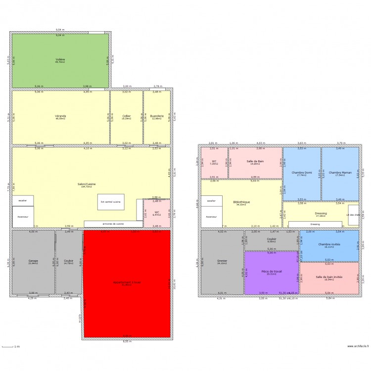 Roux 5 modifié. Plan de 0 pièce et 0 m2