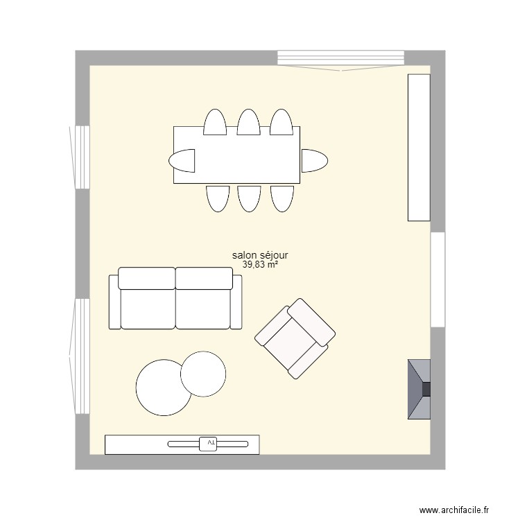 SALON SEJOUR KAYL. Plan de 0 pièce et 0 m2