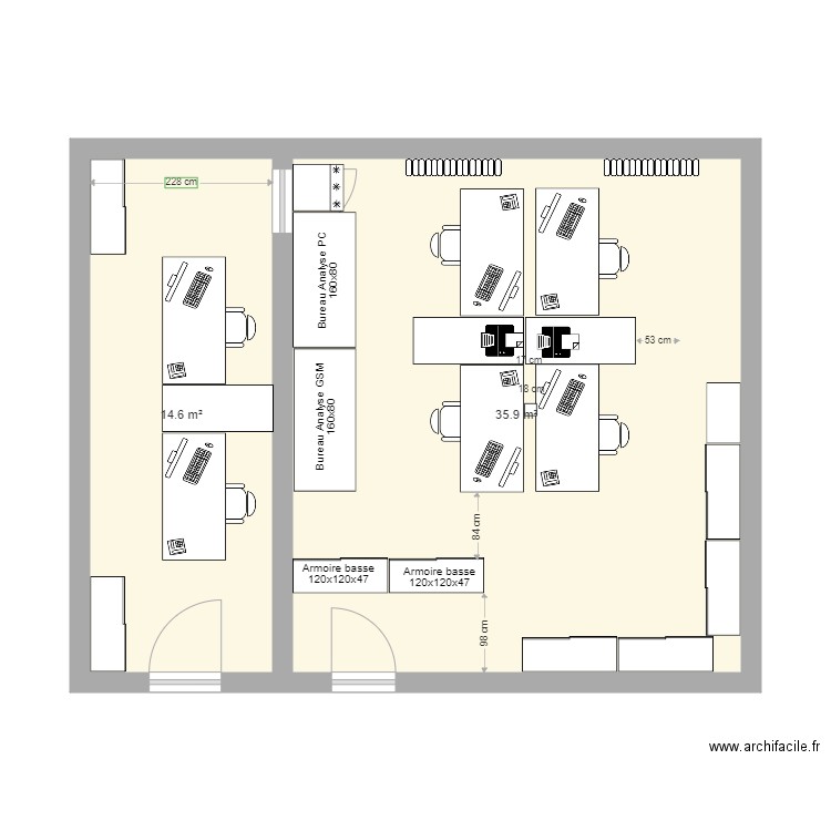 Labo projet proposition E. Plan de 0 pièce et 0 m2
