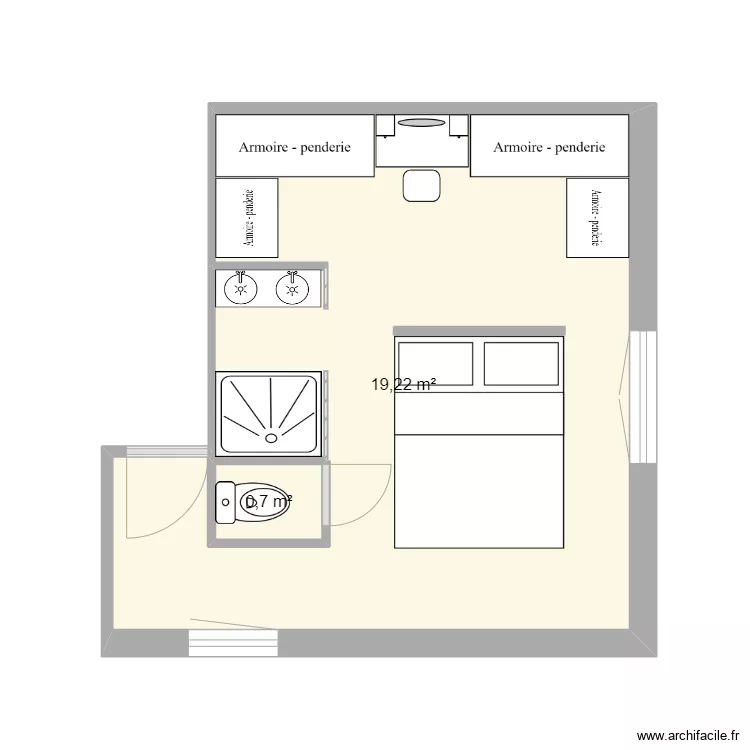 Suite Parentale Version Greg. Plan de 