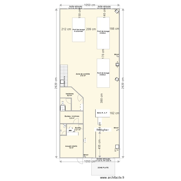 CCT VL AUTO CONTROLE DU MESSIDOR. Plan de 0 pièce et 0 m2