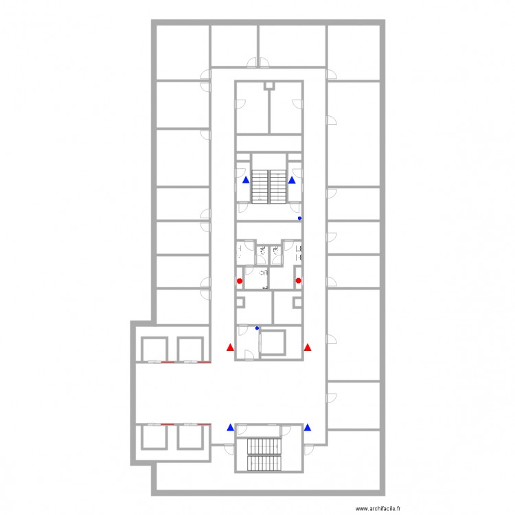 Plan Cité 2ème Tour B. Plan de 0 pièce et 0 m2