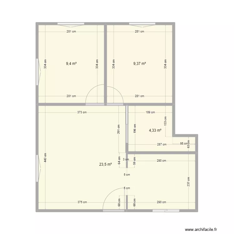 momo n&deg;2 version 4 mesures. Plan de 