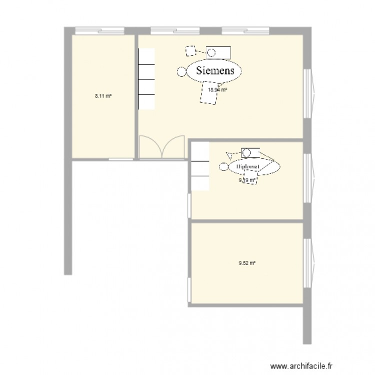 CONFIG ACTUELLE1. Plan de 0 pièce et 0 m2