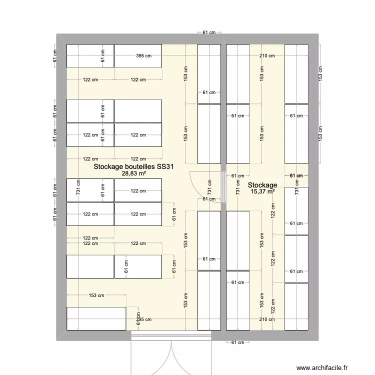 Stockage SS31 V03. Plan de Stockage SS31 V03. Plan de